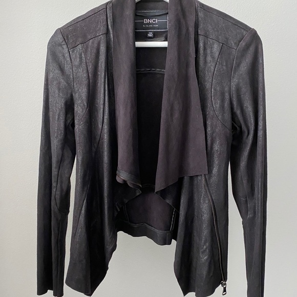 blanc noir Jackets & Blazers - BNCI Drape Front Jacket